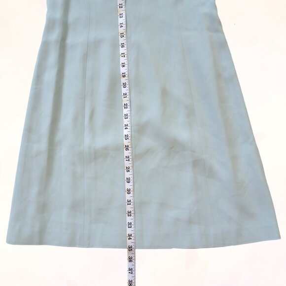Talbots Petites Women Pale Blue Sleeveless Dress & Blazer Suit 2 Piece Set Sz 10 - Picture 16 of 16